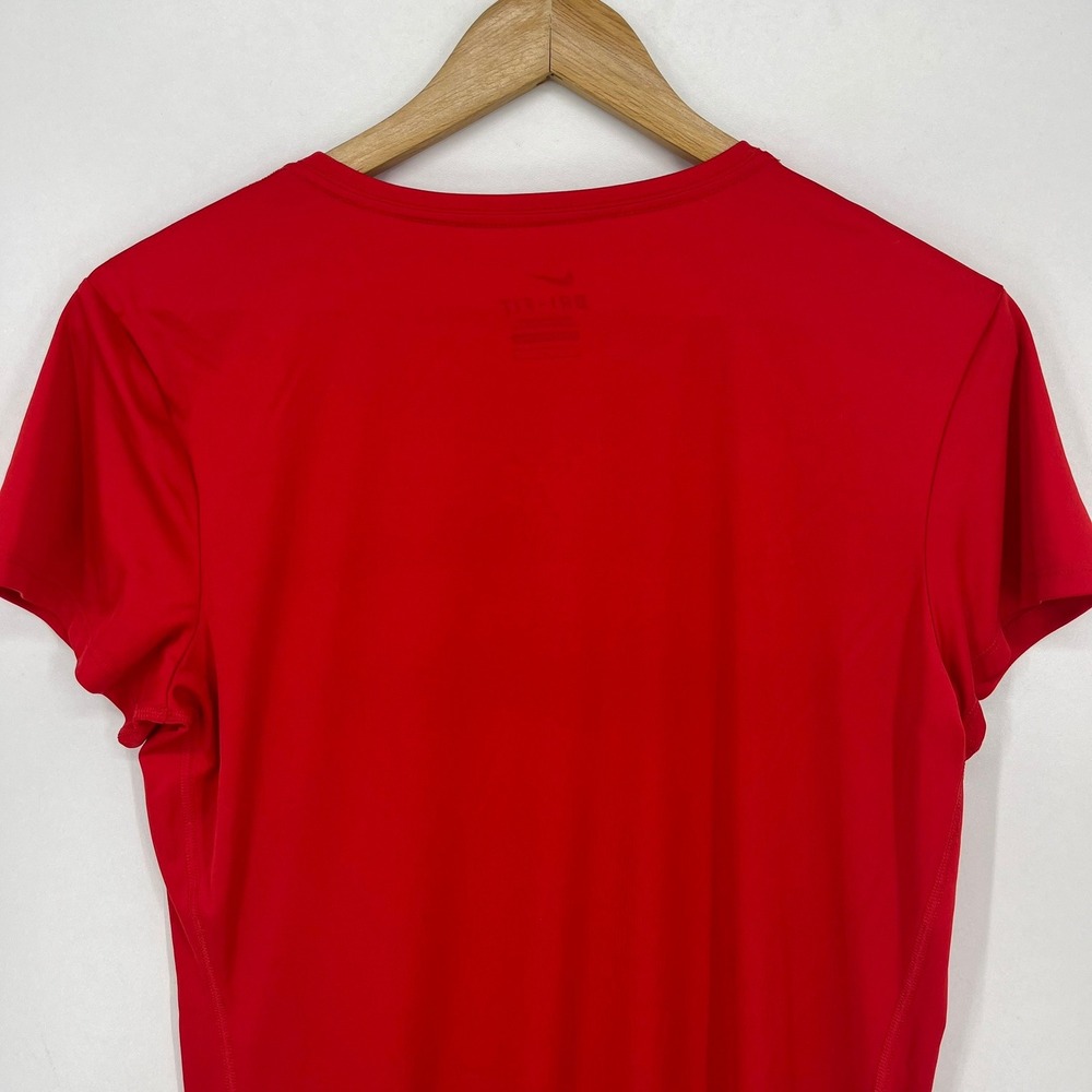Nike Seattle University Redhawks Dri-FIT‎ Performance Shirt Red Womens Large - Picture 8 of 14
